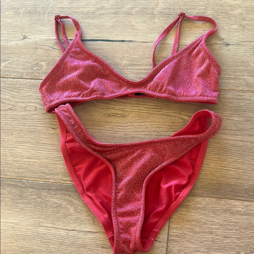 Triangl Swimwear Vibrant Pink Bikini
